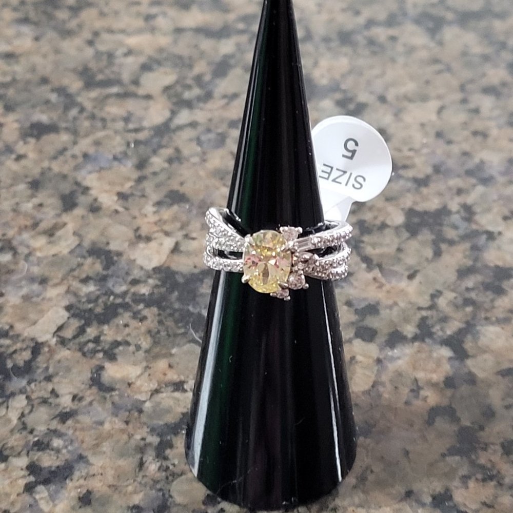 Bomb Party RBP5945 Lemon Cubic Zirconia "Graceful Dreams" Sz 5
